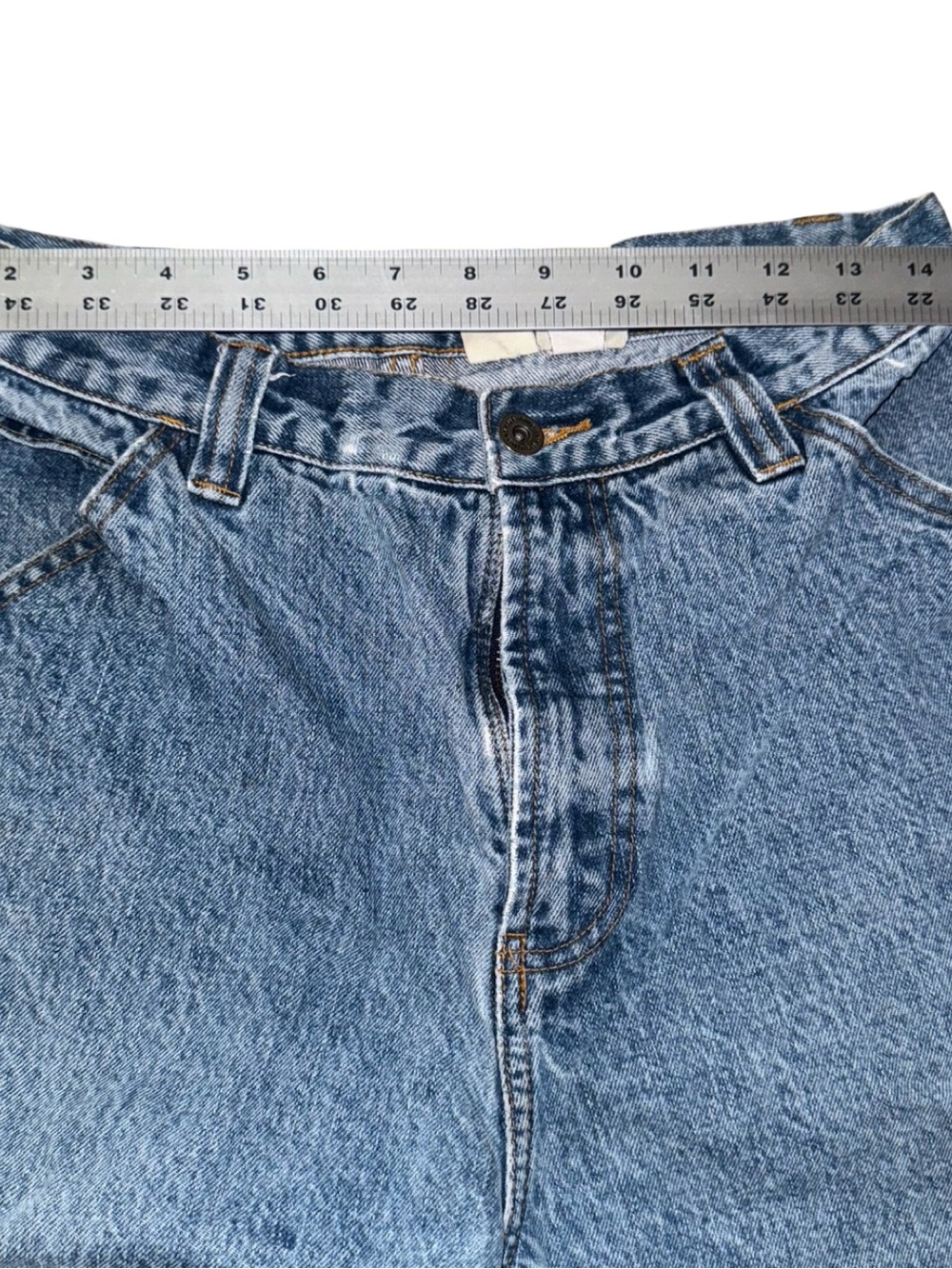 Vintage‎ Unionbay Denim Jean Jorts Shorts Mens Cargo Utility 32 Y2k - Picture 4 of 8